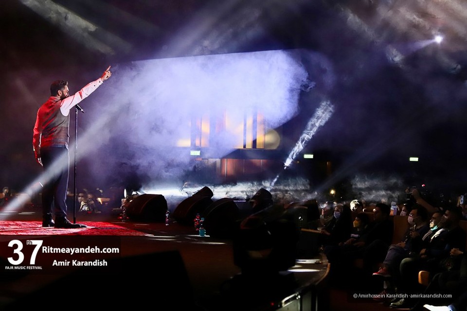 9th Feb 2022, Milad Hall hosted pop music fans who gathered to watch the first night of performances under special COVID-19 conditions and in full compliance with health protocols.